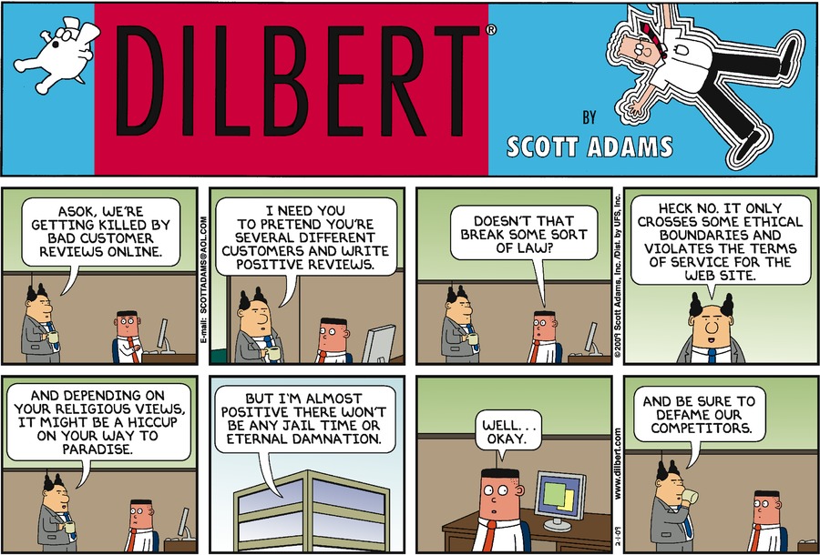 Dilbert Cartoon